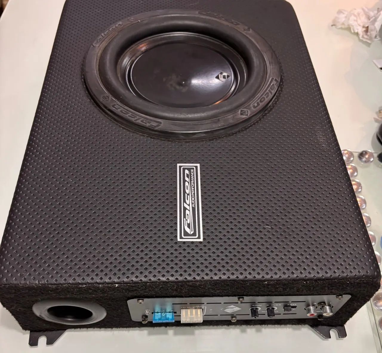 Caixa Falcon Amplificada Subwoofer 8 Polegadas 200 W Rms Potência - Foto 3