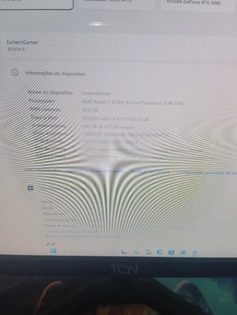 NVIDIA GEFORCE RTX 5060 8GB GDDR7 - Foto 4