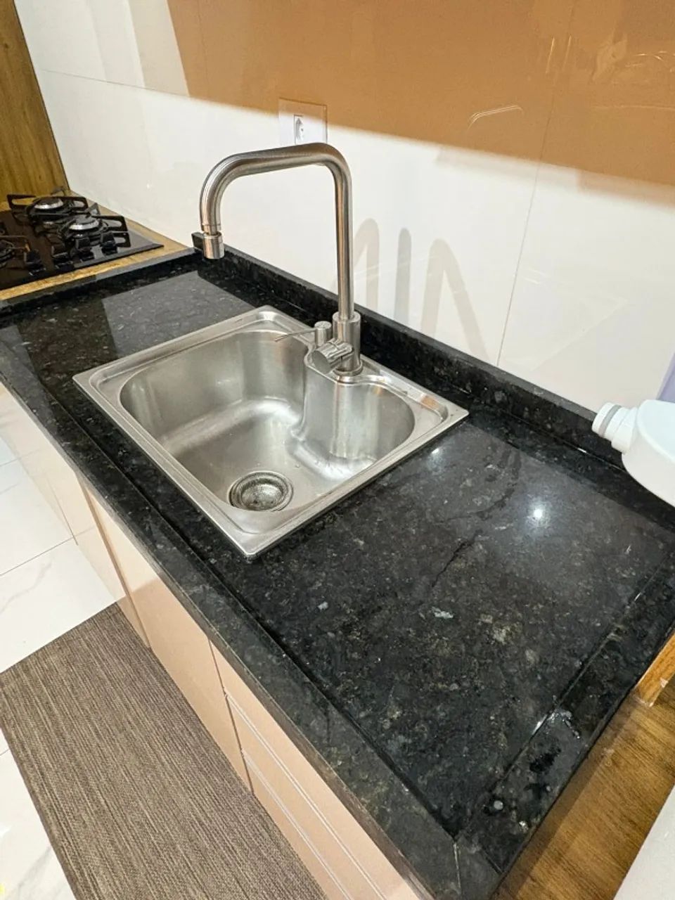 Tampo de pia granito completo - Foto 2