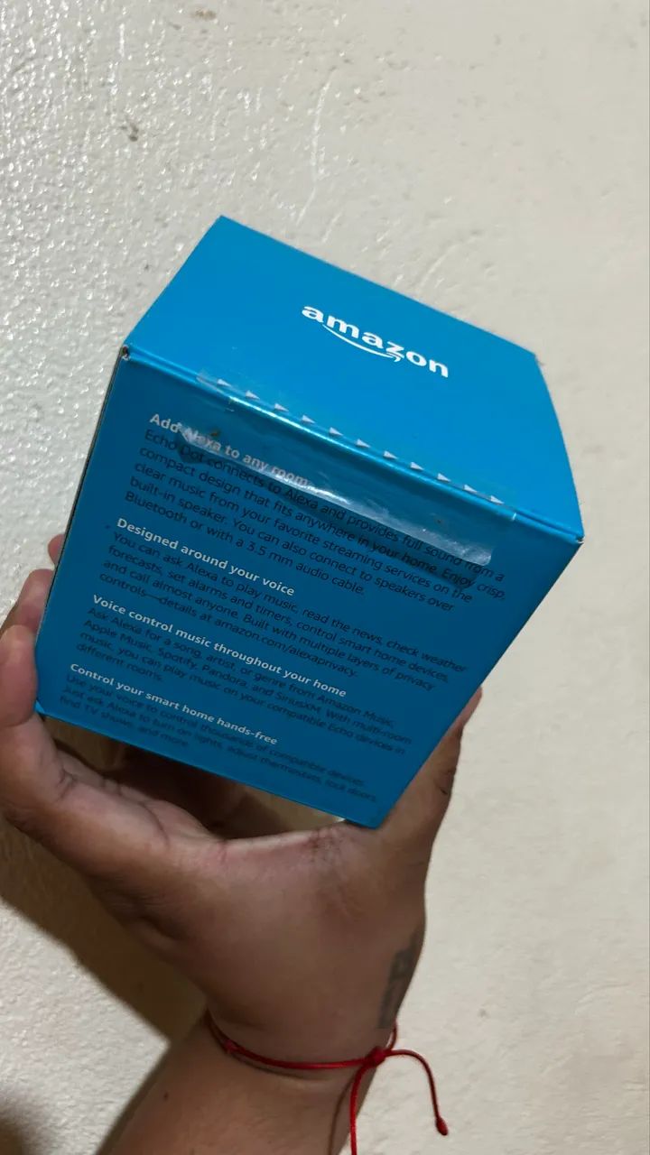Echo Dot 3ª Geração Smart Speaker Com Alexa Amazon Bivolt Preto - Foto 2