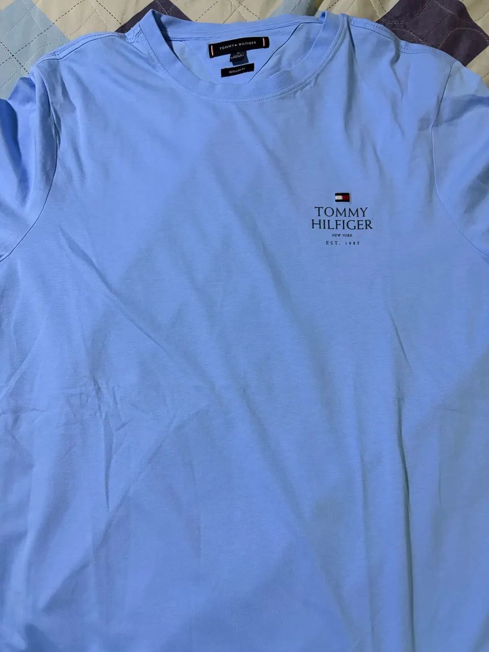 Camiseta tommy Hilfiger azul - Foto 4