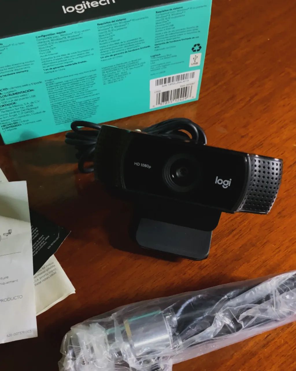 WebCam Logitech C922 Pro Stream | Full HD | Microfone Embutido e Tripé Incluso - Foto 3