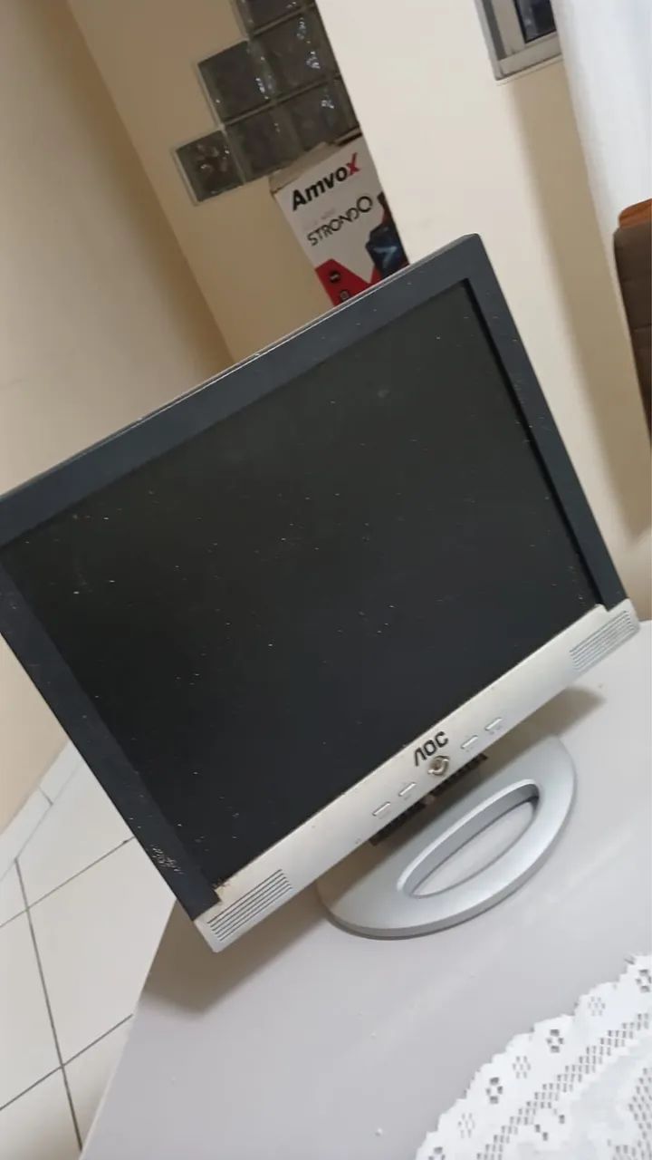 ? MONITOR AOC - IDEAL PARA RETIRADA DE PEÇAS ? ? Monitor AOC Original - Foto 2
