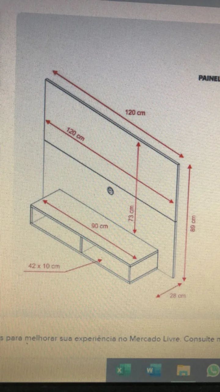 Painel de tv  - Foto 2