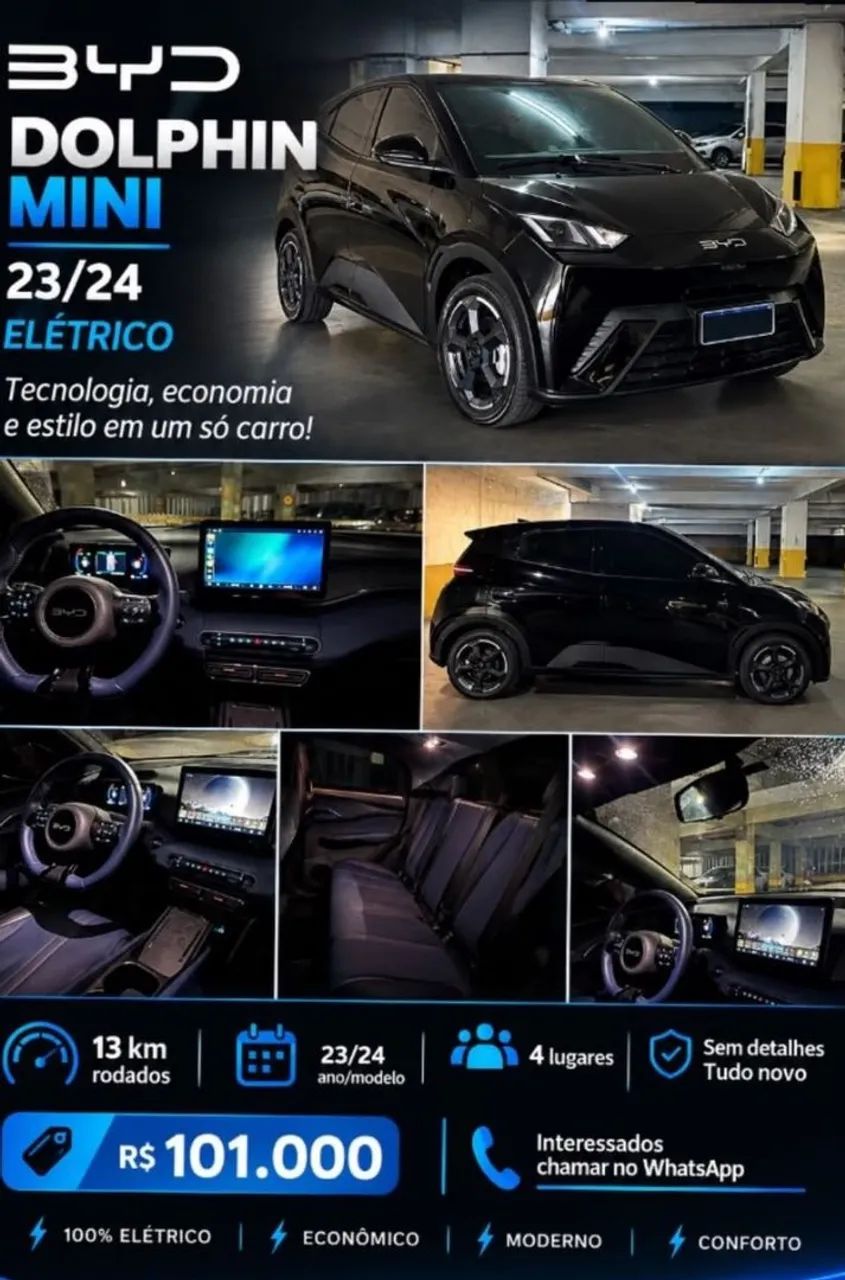 BYD Dolphin Mini (Elétrico) 2024 - Foto 5