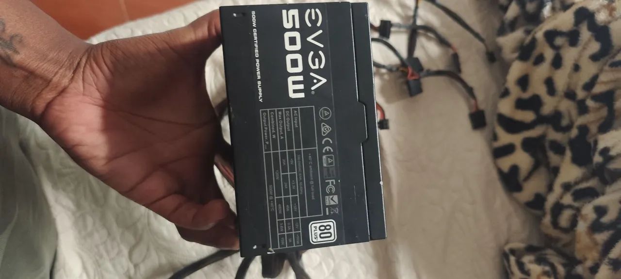 Fonte EVGA 500W