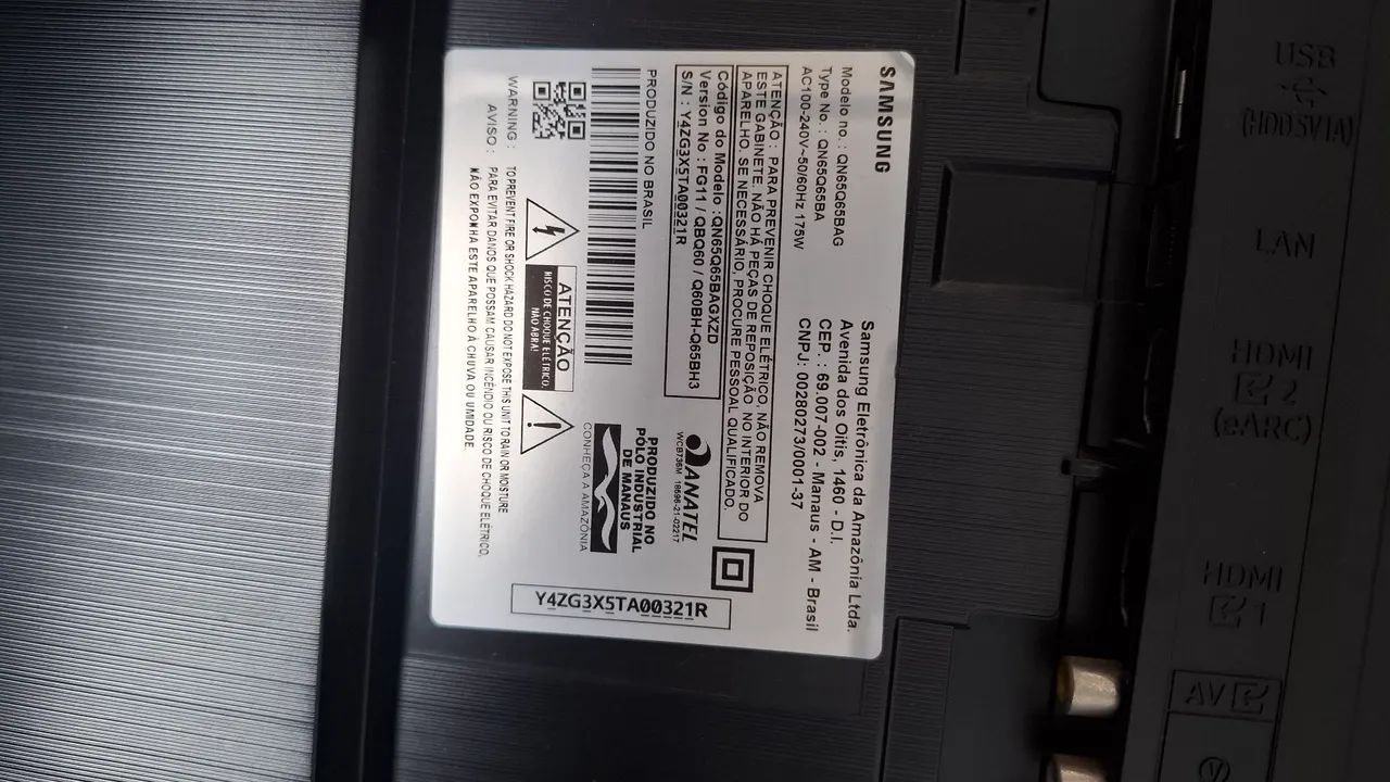 TV com defeito. Modelo Q65B - Foto 2