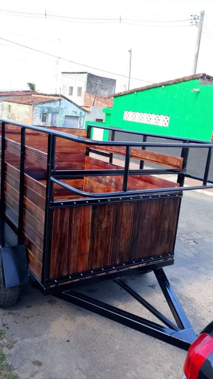 Reboques e Carrocinhas Reforçadas - Direto da Fábrica (Pronta para sua fazenda) - Foto 2