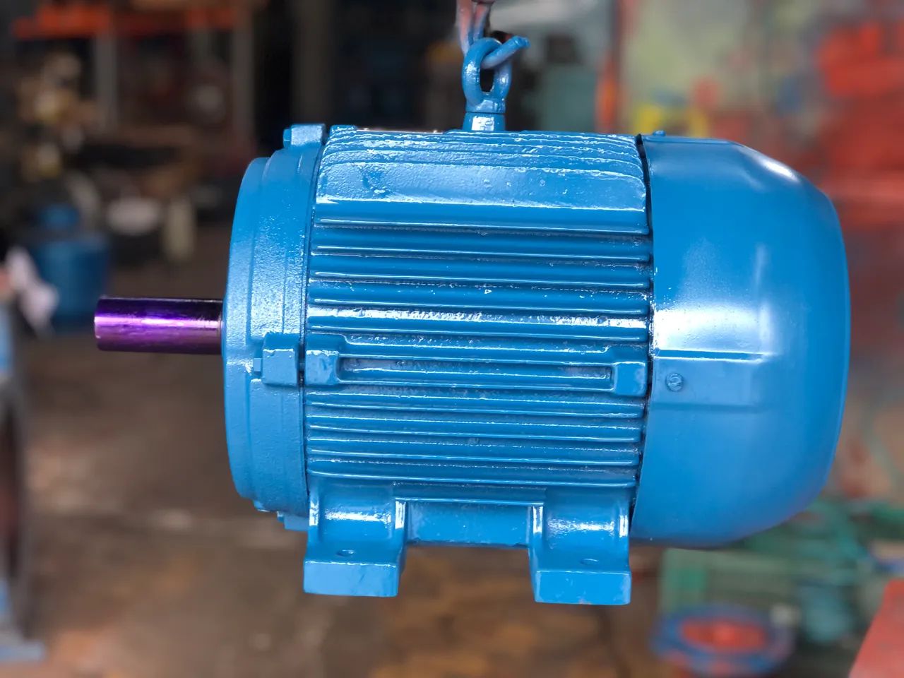 Motor 7,5cv 4polos(1740rpm) 220/380/440v revisado  - Foto 3