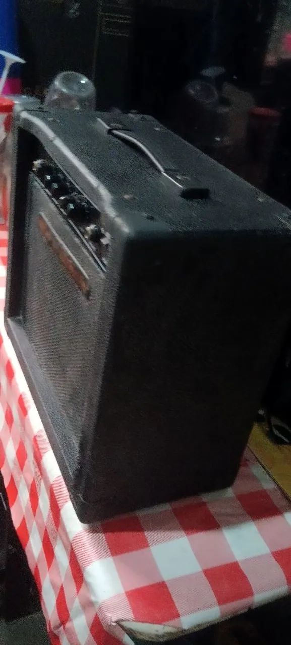 Amplificador cubo Wars Music falante Selenium de 8 polegadas 