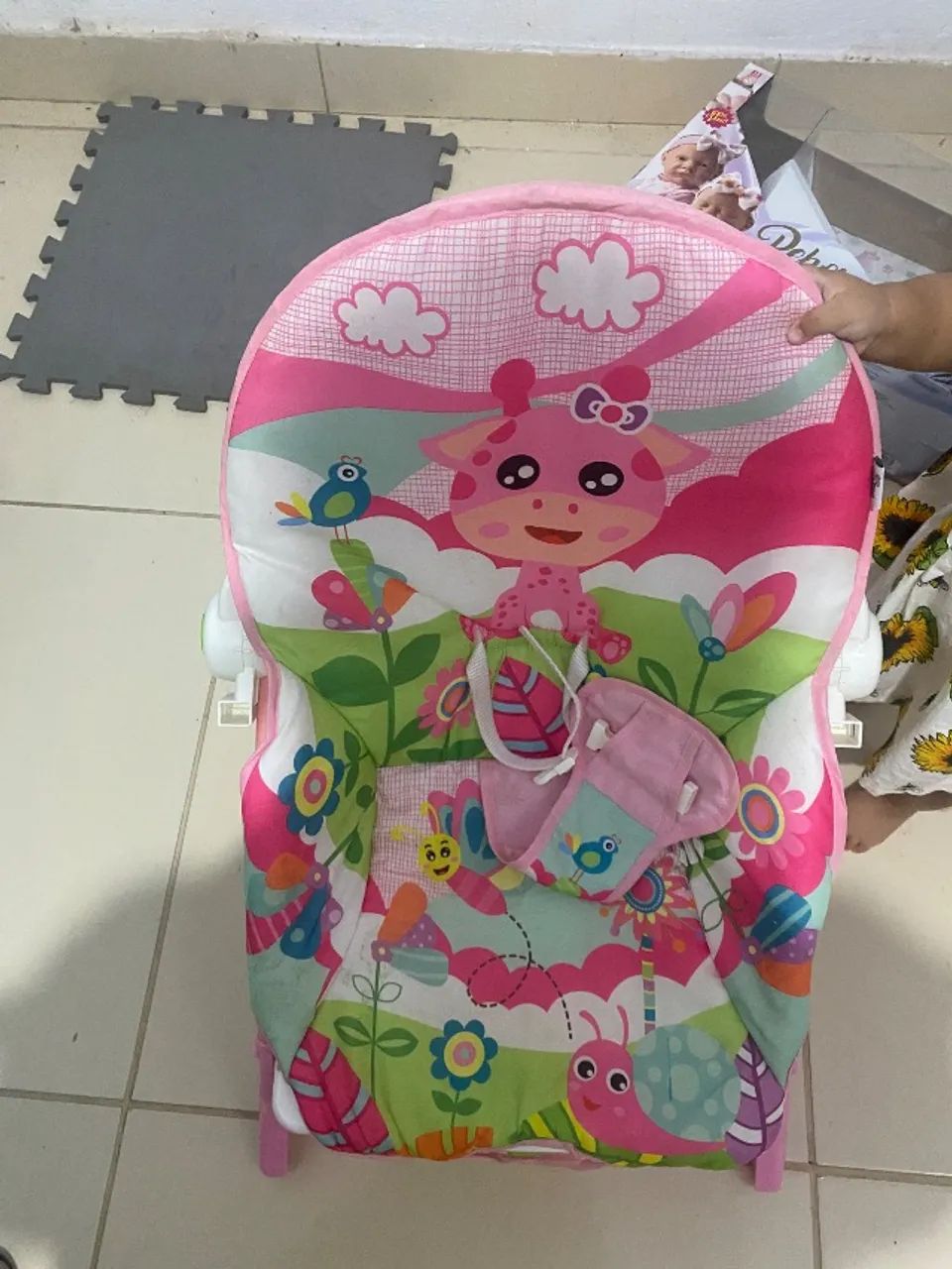 Cadeirinha de descanso bebê 