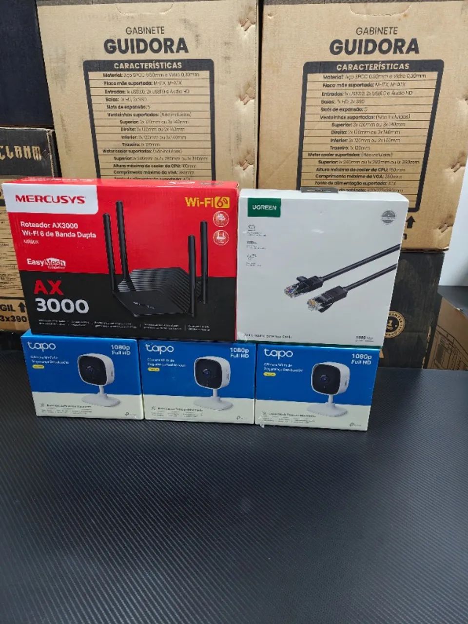 kit segurança wifi  