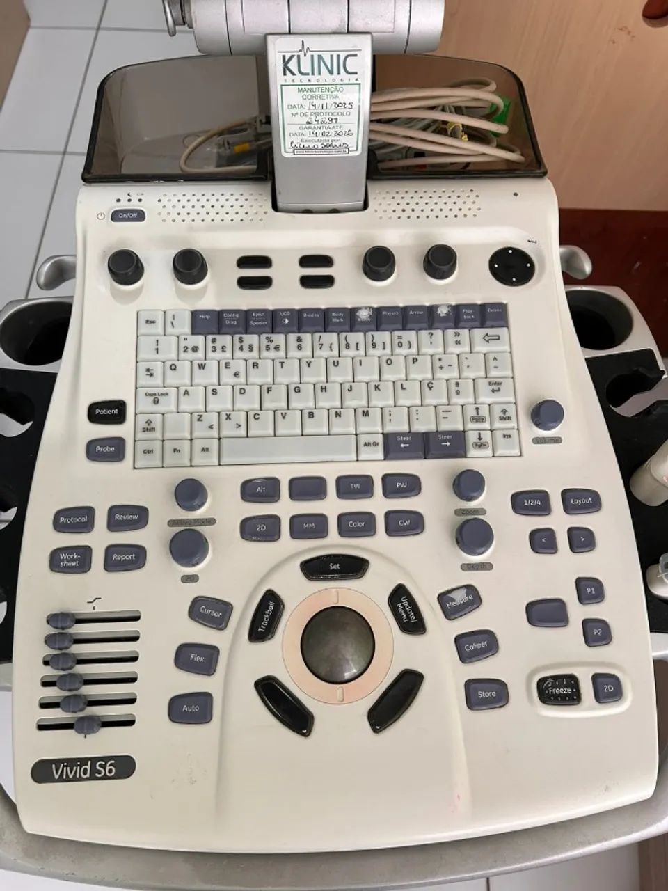 Vendo ecógrafo GE Healthcare Vivid S6, equipamento profissional de diagnóstico por imagem - Foto 4