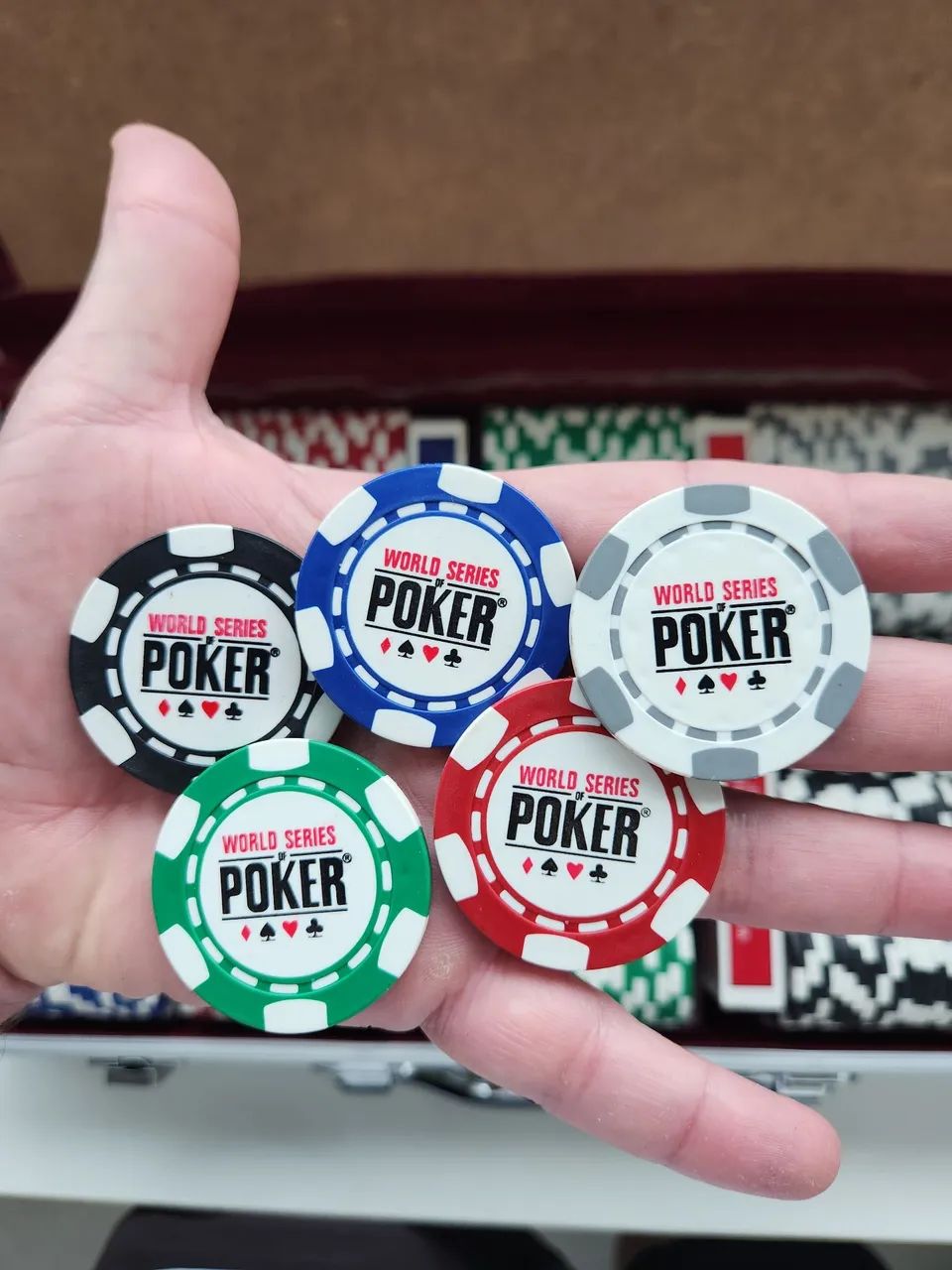 Maleta de poker 500 fichas - Foto 3