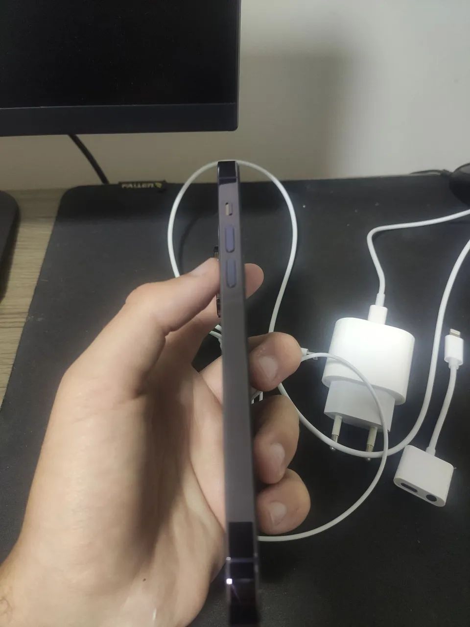 iPhone 14 Pro 128GB Roxo - Impecável! Caixa + Capa e Acessórios - Foto 4