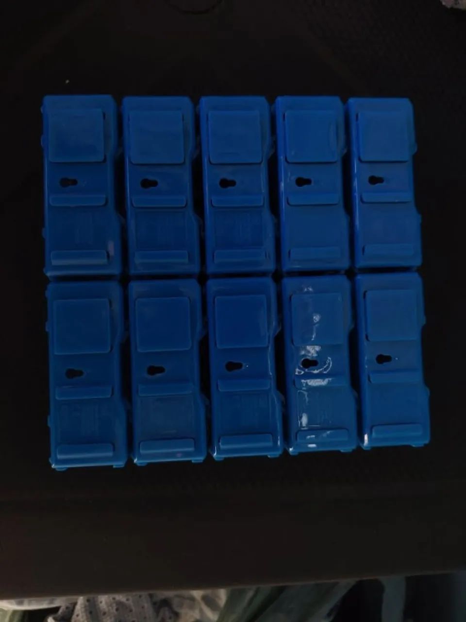 kit 10 porta carrinhos da hotwheels que pode encaixar ou separar - Foto 3