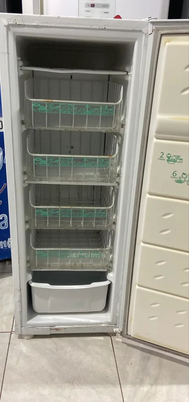 Freezer vertical 250 litros degelo seco  - Foto 4
