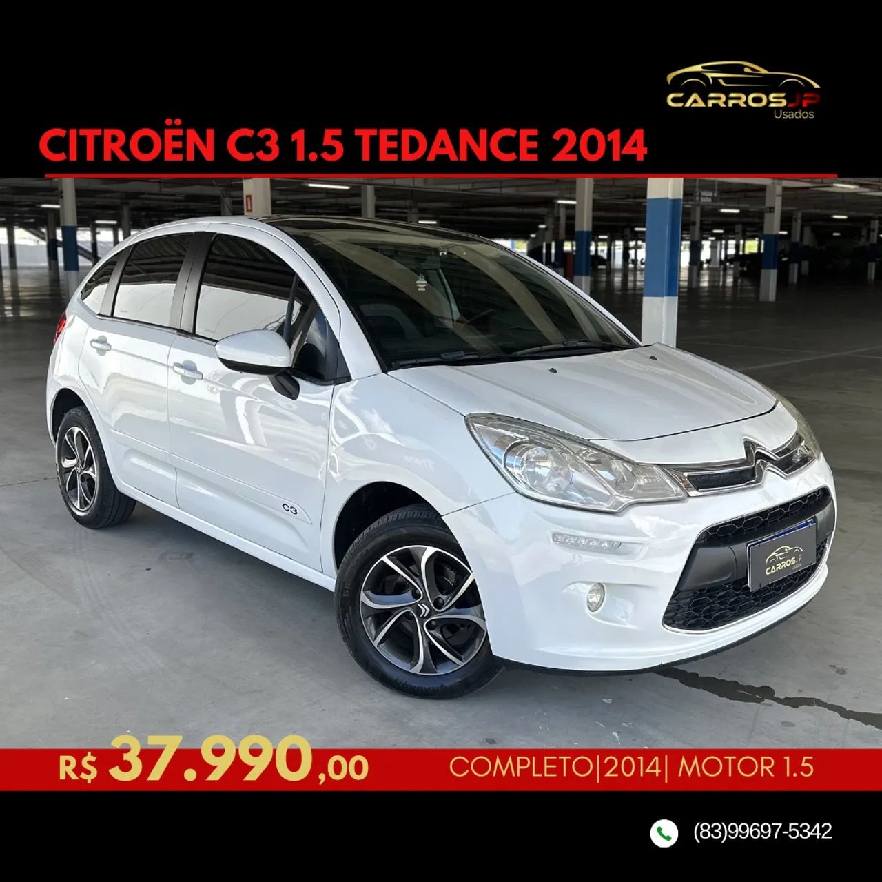 Citroën C3 C3 Tendance 1.5 Flex 8V 5p Mec. 2014