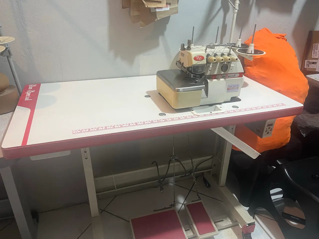 Máquina Overlock Industrial Sun Special - Funcionando Perfeitamente - Foto 5