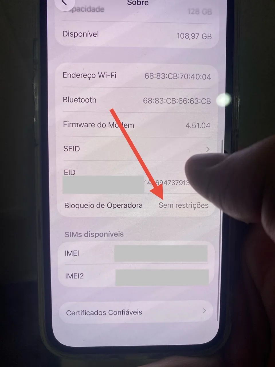 Iphone 14 128 GB 91% de bateria - Foto 3