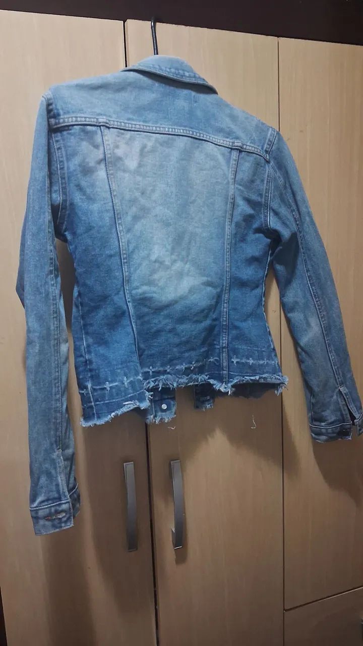 Jaqueta P jeans grosso  - Foto 2