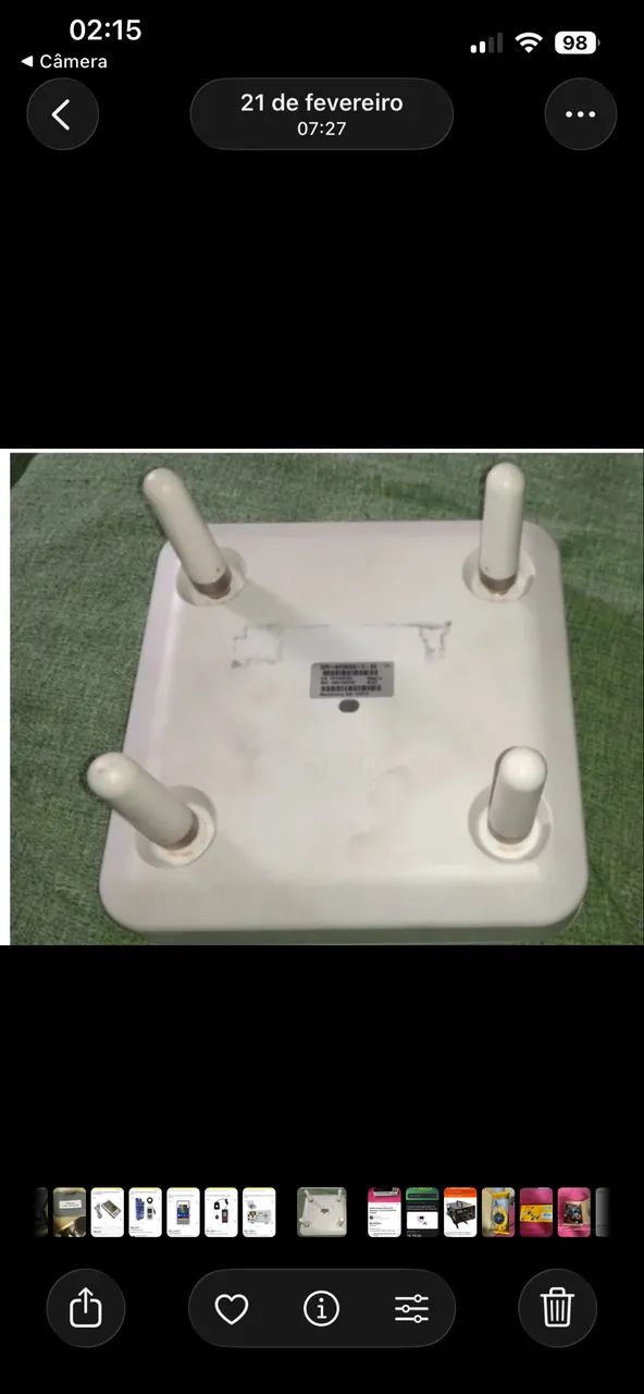 Access Point Cisco Air-ap3802e-z-k9 3802e  - Foto 5
