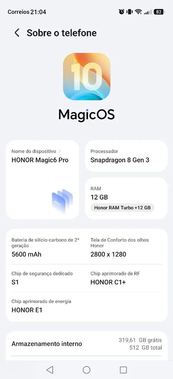 Smartphone Honor Magic 6 Pro 5G (512GB / 12GB RAM) - - Foto 3