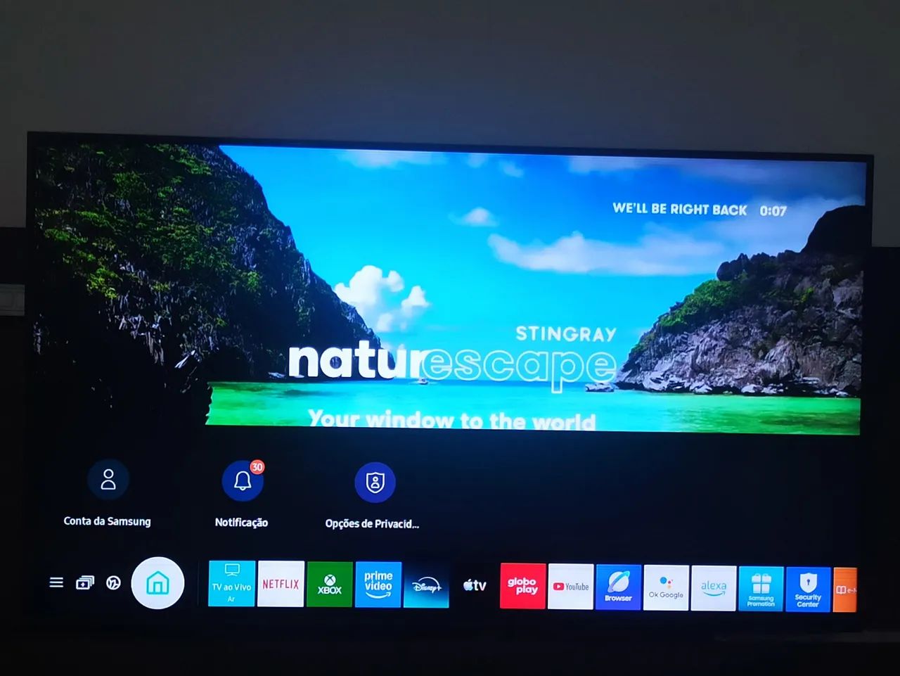 Tv 50 polegadas smart 4k Sansung QLD  - Foto 2