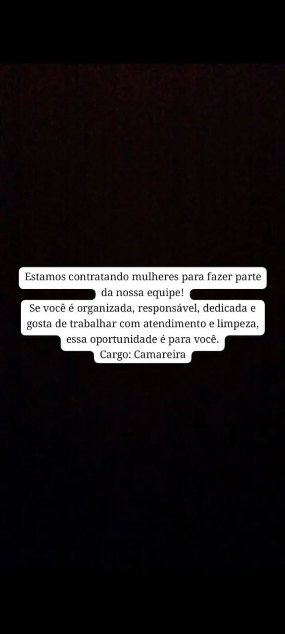 Vaga de emprego