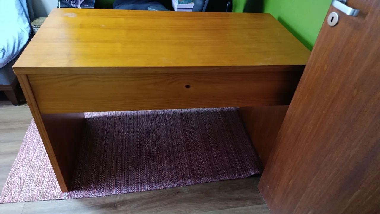 Doação - escrivaninha MDF 60x120 cm - Foto 3