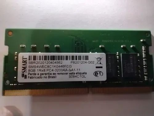 Memoria Ram Ddr4 8 gigas