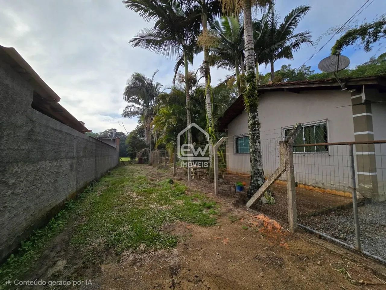 Terreno de 650m² com casa em Guaramirim/SC - Foto 2