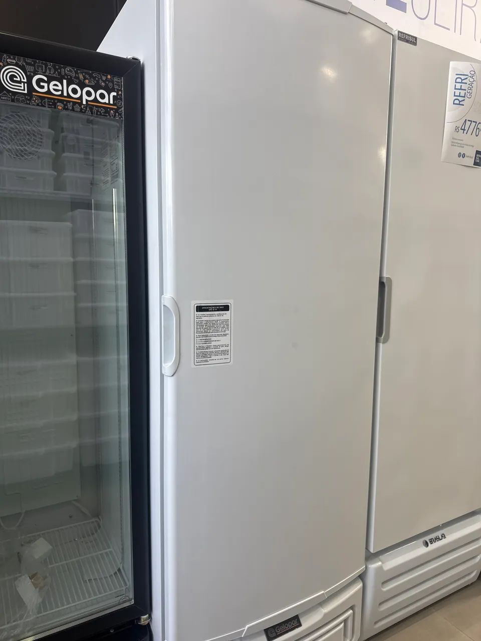 Freezer Tripla ação Gelopar 570 litros - Indianara 