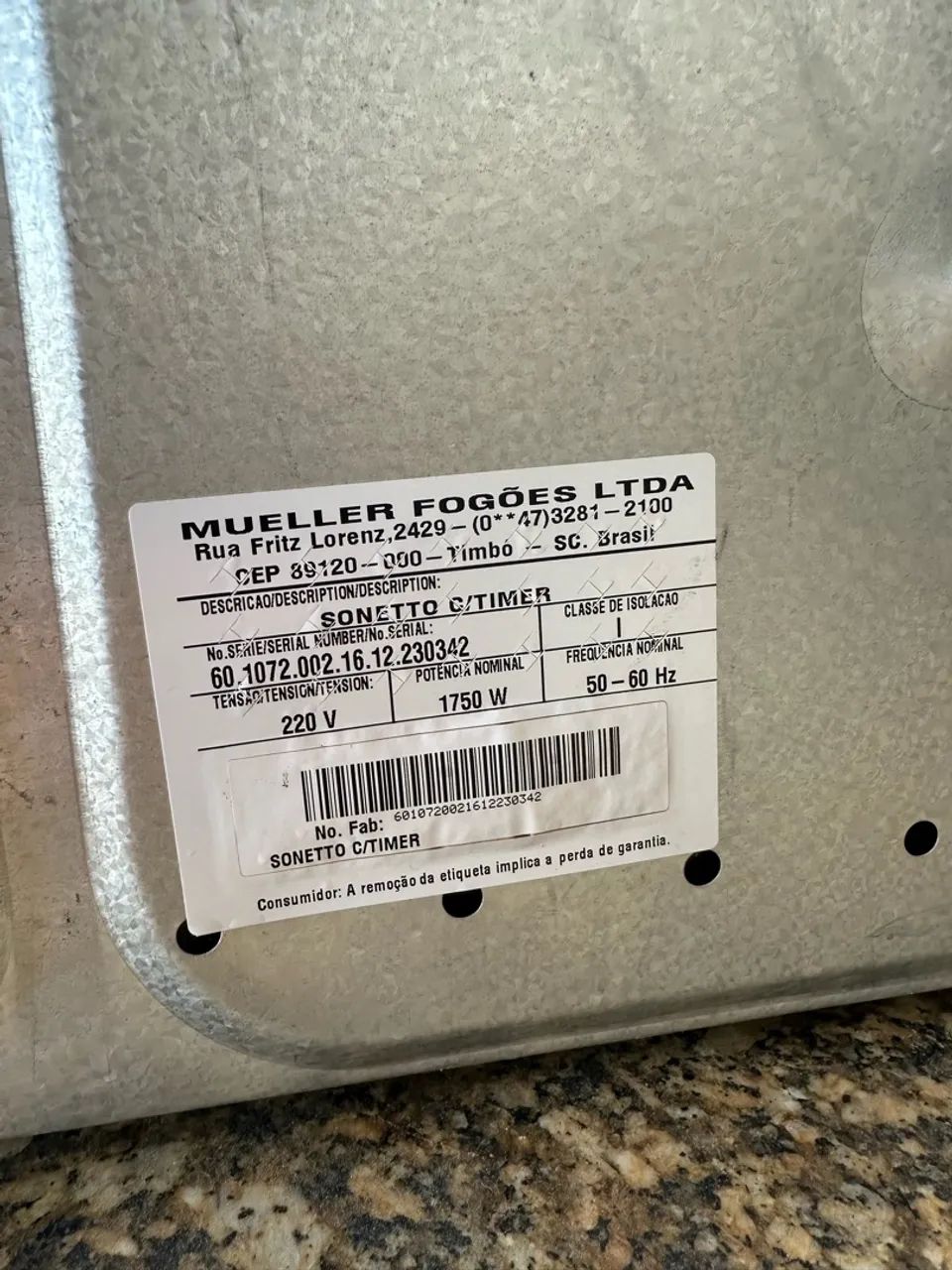 Forno elétrico mueller 220V - Foto 4