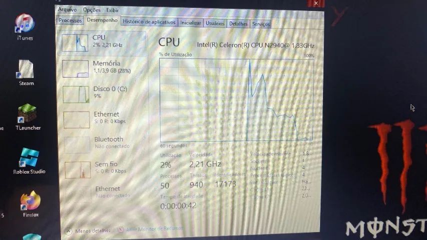 Notebook Acer 15 com SSD 120GB - Foto 5