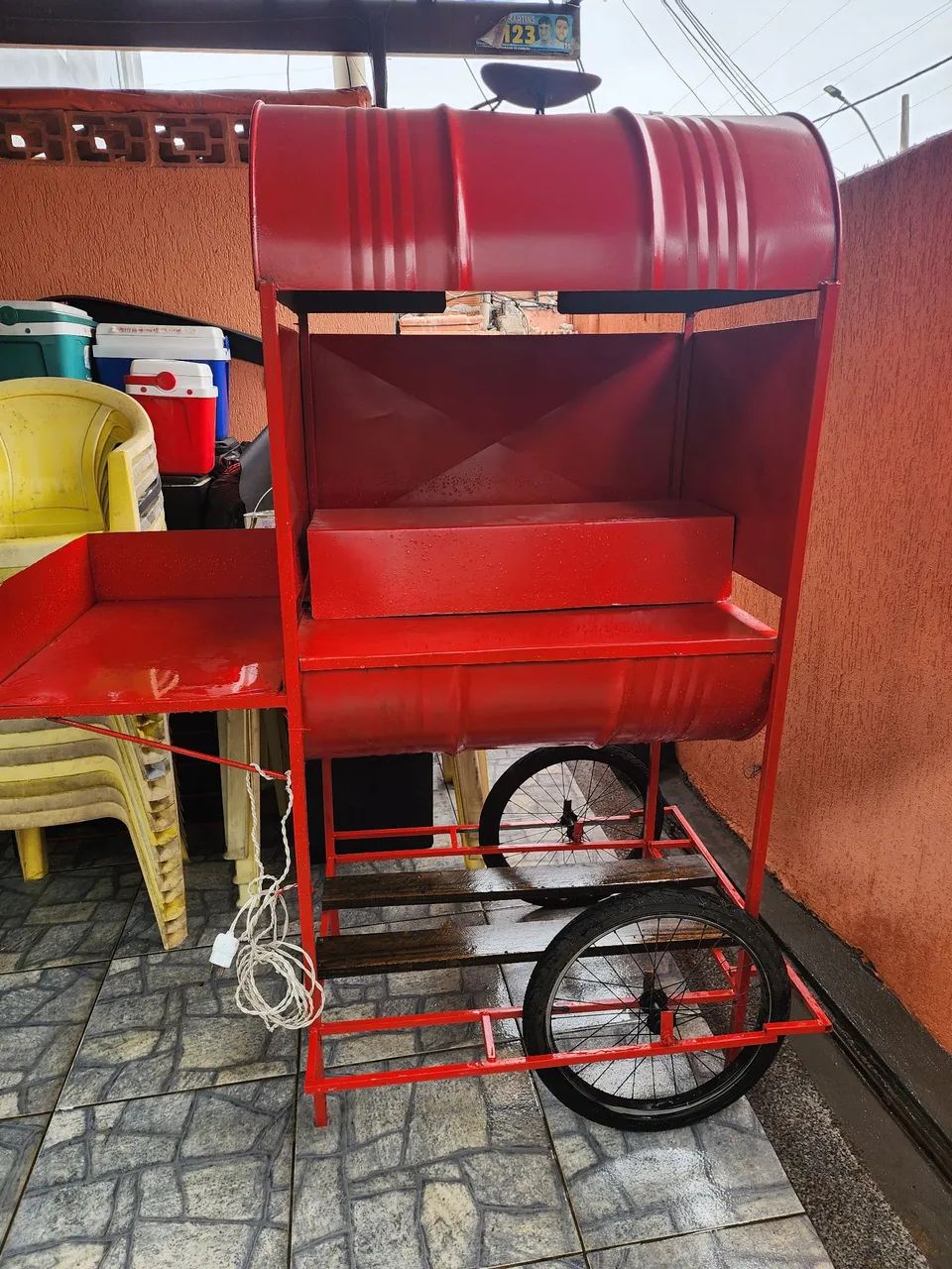 Carrinho de churrasquinho  - Foto 2