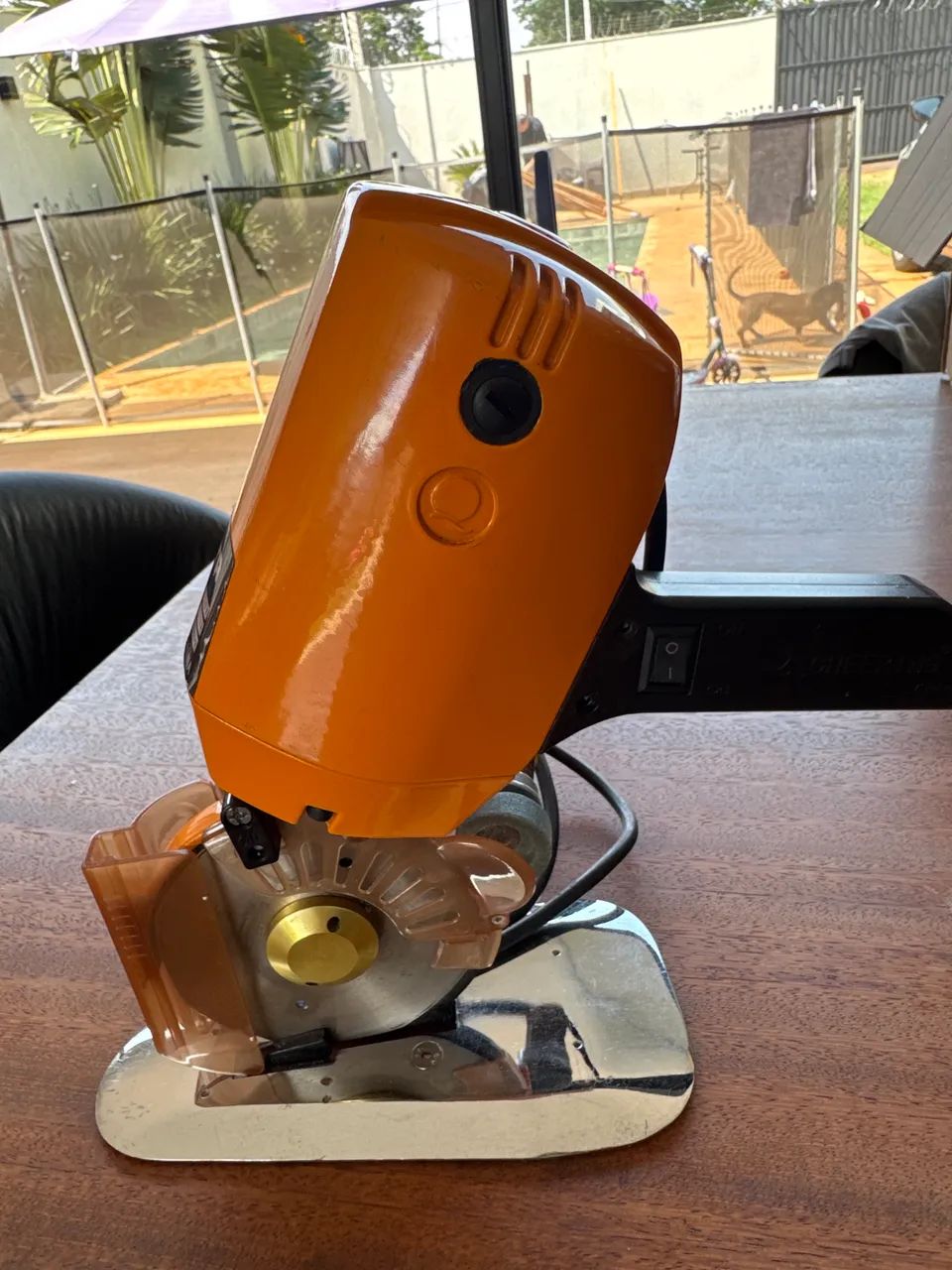 Máquina de Cortar Tecido Disco 4 Polegadas OCTA - Foto 3
