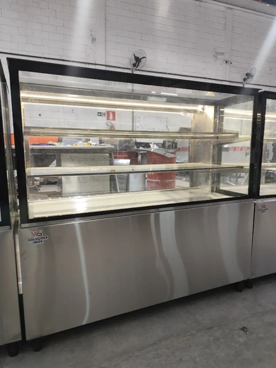 Estufa Expositora 1200mm para Salgados, Assados e Lanches