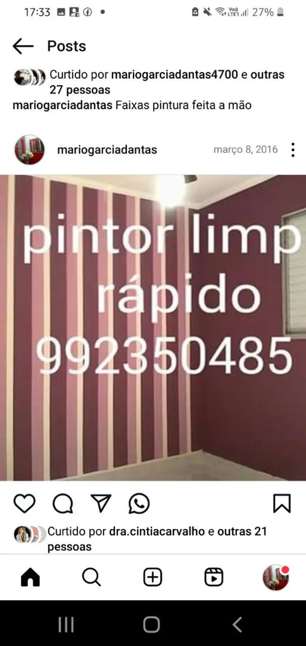 Pintor zona sul