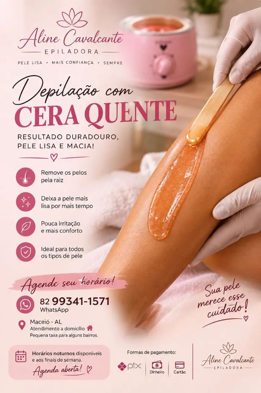 Depilação a domicílio 