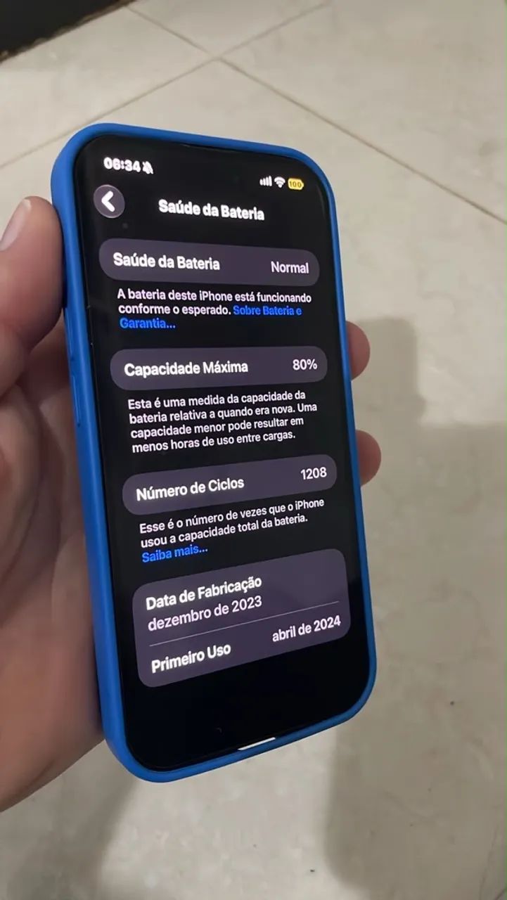 iPhone 15 Pro 128gb Preto - Foto 4