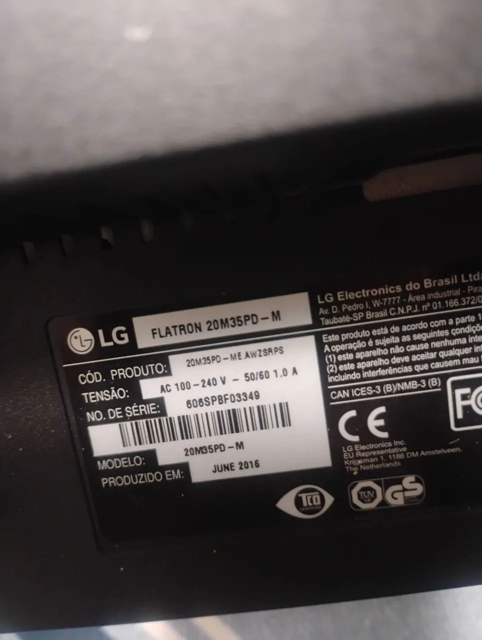 MONITOR LG 20 POLEGADAS - Foto 3