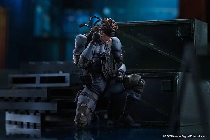 SOLID SNAKE METAL GEAR SOLID 2 UPDATED LACRADO FIGMA/ MAX FACTORY / GOOD SMILE COMPANY