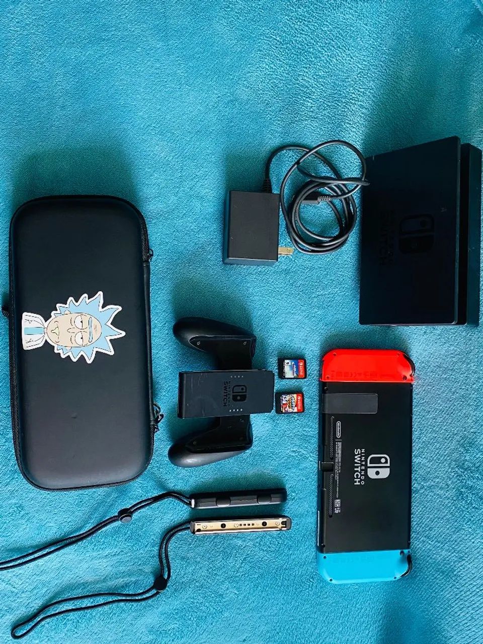 Nintendo Switch com 2 jogos - Foto 4