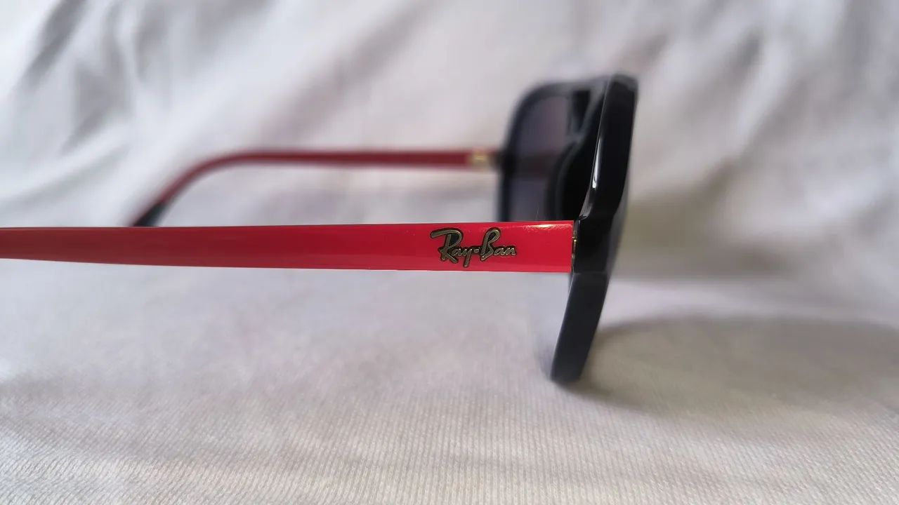 Óculos de sol Ray-ban Scuderia Ferrari Original - Foto 5