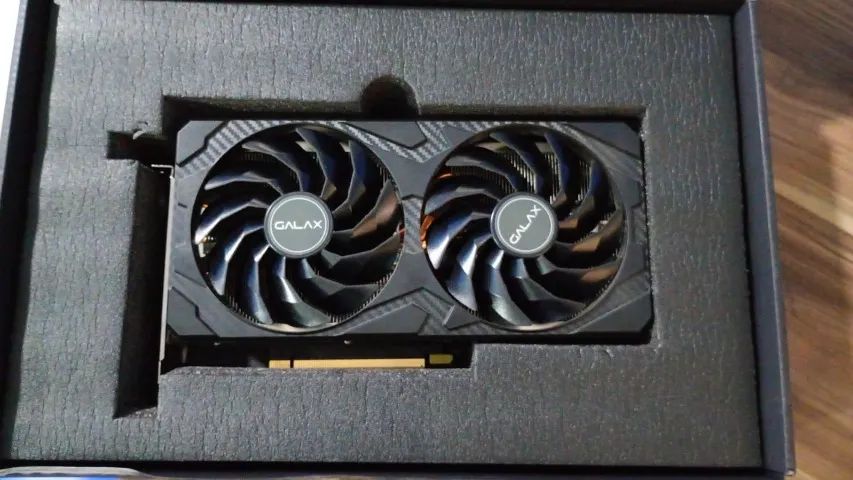 Placa de Vídeo ASUS Dual Mini GeForce RTX 3060 Ti - 8GB GDDR6 - Impecável! - Foto 2
