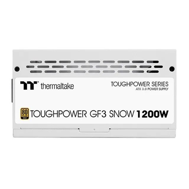 Fonte Thermaltake 1200 ToughPower GF3 Snow, 1200W, 80 Plus Gold, Branca, PS-TPD-1200FNFAGB - Foto 4