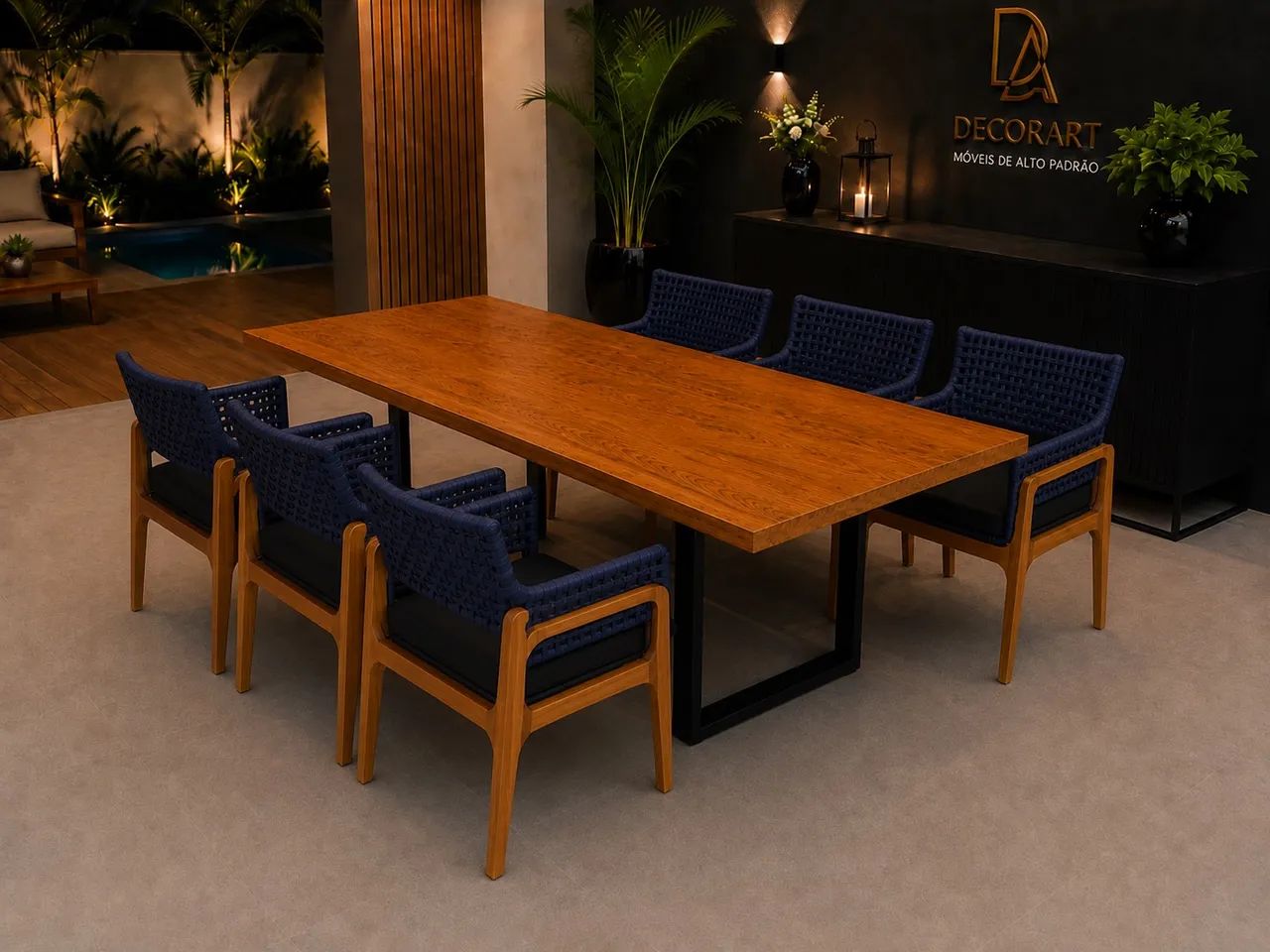 MESA CASCATA ALTO PADRÃO 