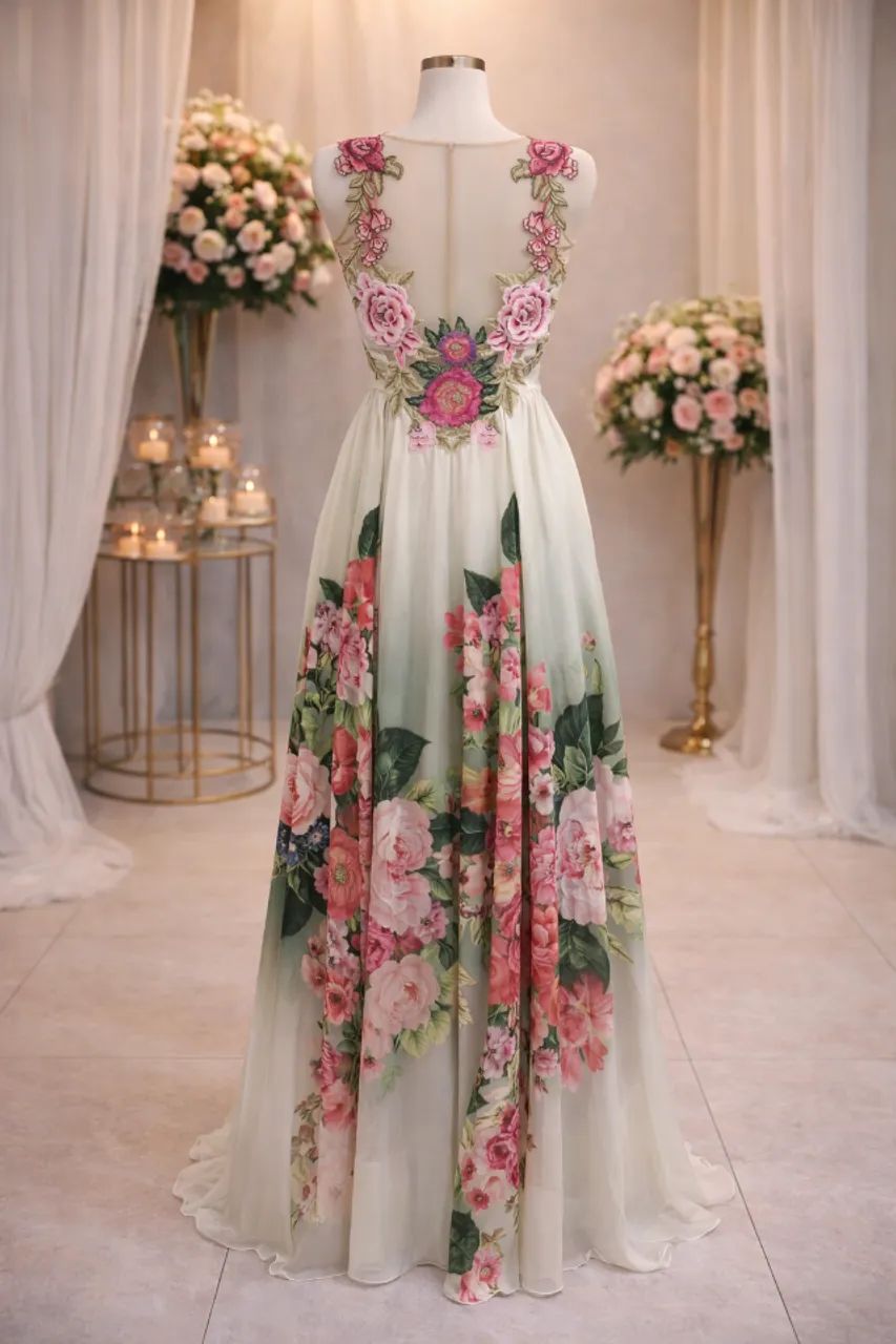 Vestido para casamento diurno - Foto 2