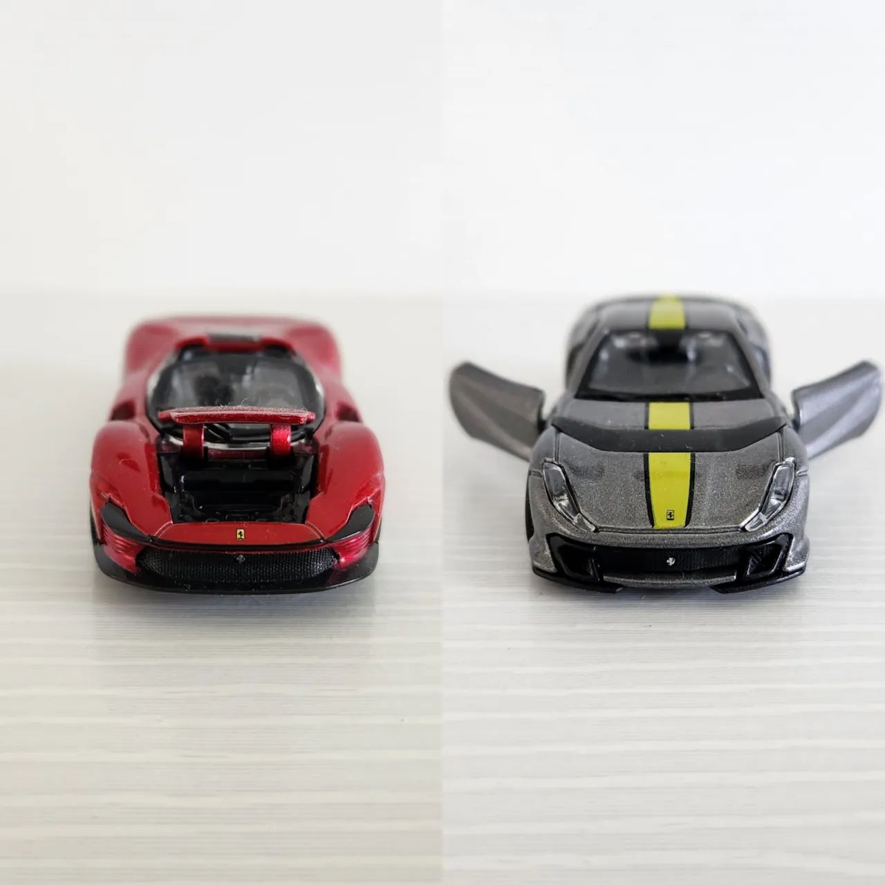 Lote Bburago Ferrari SP3 & Ferrari 812 Competizione - 1:64